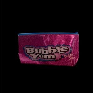 Pink Glitter Pouch NWOT